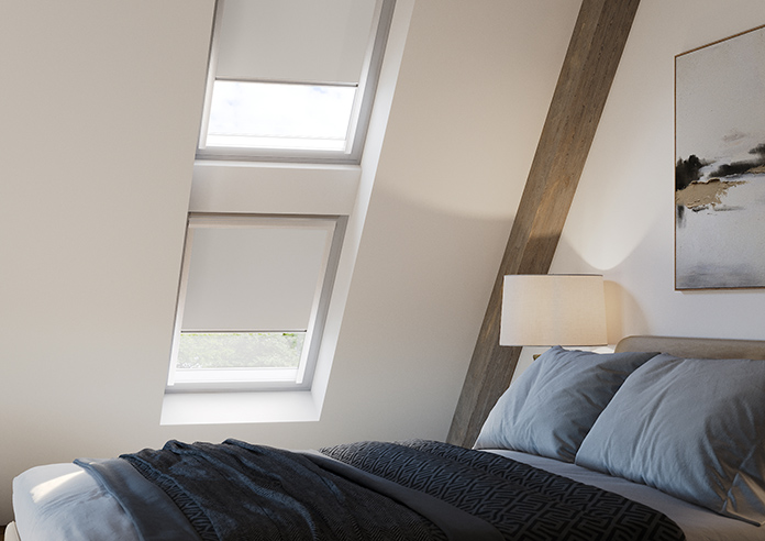 Trinity (Blackout), Soft Grey - Loft Blind - Image 3